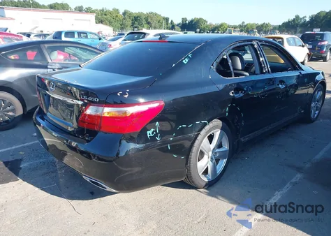 2011 Lexus Ls 460 из США, поврежденный, VIN JTHBL5EF9B5105800